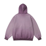 Men Hoodie Sweater Men's Autumn and Winter Oil Painting Printing Loose Hooded