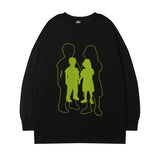 Men Long Sleeve Shirt Hip Hop Long Sleeve T-shirt Men and Women Autumn Loose Ins