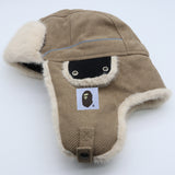 Bathing Ape Hat Thickened Thermal Ear Protector Plush Hat