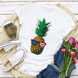 Women's Independence Day T Shirt Short Sleeve T-shirt Women's Fashion Loose