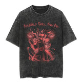 Harajuku Fashion Vintage T-Shirt Japanese Anime Naruto