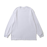 Men Long Sleeve Shirt Spring and Autumn Hip Hop Retro Cartoon Printed Couple Long Sleeve T-shirt