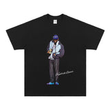 Kendrick Lamar T Shirts Cotton Hip Hop Rap Loose Short Sleeves
