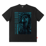 Men T Shirt High Street Fashion Brand Short Sleeve Men's Loose T-shirt Men