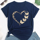 Crew neck print shirt millennium bug style t-shirt casual