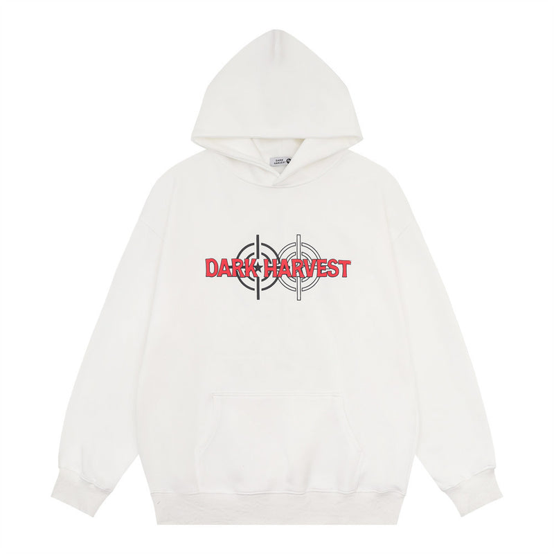 Men Hoodie Print Hooded Pullover Men's Spring and Autumn Long Sleeve Loose Sports