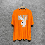 Amiri T Shirt Embroidered Jacquard Casual Round Neck