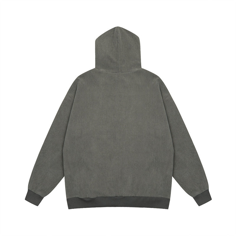 Men Hoodie Hooded Jacket Men's Loose Sweater Long Sleeve Autumn