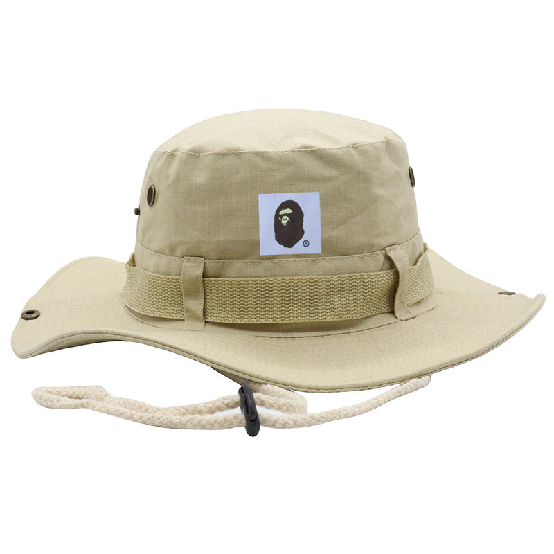Bathing Ape Hat Sun Protection Versatile Sun Hat