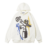 Men Hoodie Anime Printed Hoodie Men's Loose Hoodie Spring and Autumn