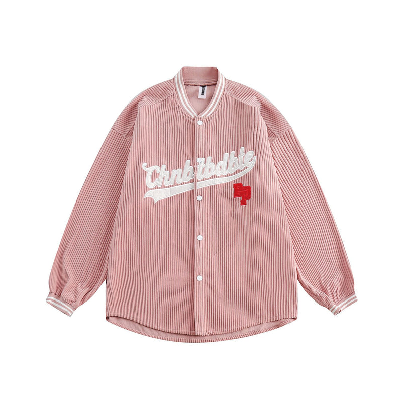 Unisex Jacket Fall Letter Print Jacket Women's Clothing