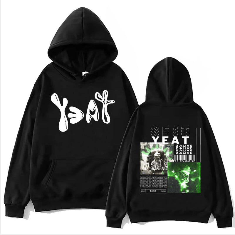Yeat 2093 Hoodie Harajuku Hip Hop Pullover Tops