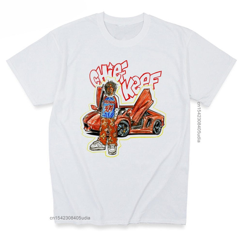 Chief Keef T Shirt Hip Hopt T Shirt Summer Casual
