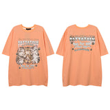 Men T Shirt Hip Hop Short Sleeve T-shirt Men's National Fashion Brand European and American