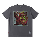 Men T Shirt Printed Short-Sleeved T-shirt Boys Casual Loose Summer