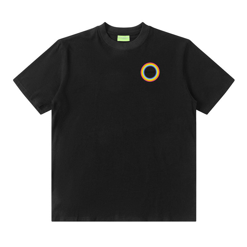 Men T Shirt Loose Men's and Women's Couple's Short-Sleeved T-shirt