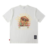 Men T Shirt Printed Short-Sleeved T-shirt Boys Casual Loose Summer