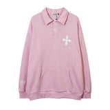 Men Hoodie Spring and Autumn Long-Sleeved Sweater Men's Loose Leisure Pullover Sports