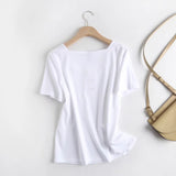 Women's T-Shirt Cotton Short-Sleeved T-shirt