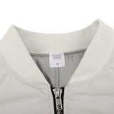 Men Cotton Padded Jacket Men's Casual Multi-Zip Coat Cotton Coat Loose Jacket