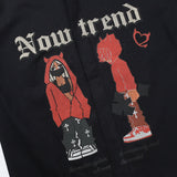 Men Long Sleeved T Shirt Printed Long Sleeve Shirt Men Spring and Autumn Loose Casual Outerwear Coat Shirt