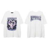 Men T Shirt Vintage Cute Short Sleeve T-shirt Men and Women Ins Style Country