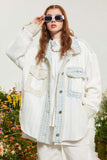 Unisex Jacket Autumn Punk Denim Coat Women's Clothing