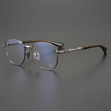 CHH Chrome Hearts Glasses Versatile Engraved Myopia Glasses Frame