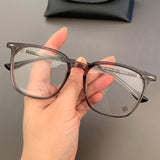 CHH Chrome Hearts Glasses Square Ultra Light Pure Titanium Myopia Glasses Frame