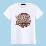 2024Men's Motorcycle Harleys Sport Davidson T Shirt Pure