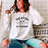 2024Valkyrie In Training SweatShirt Sarah J Maas Sweatshirts