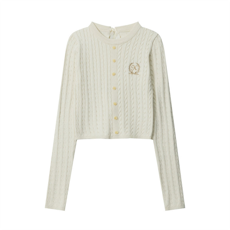 Women Sweater Long Sleeve Sweater Autumn Casual Short Sweater