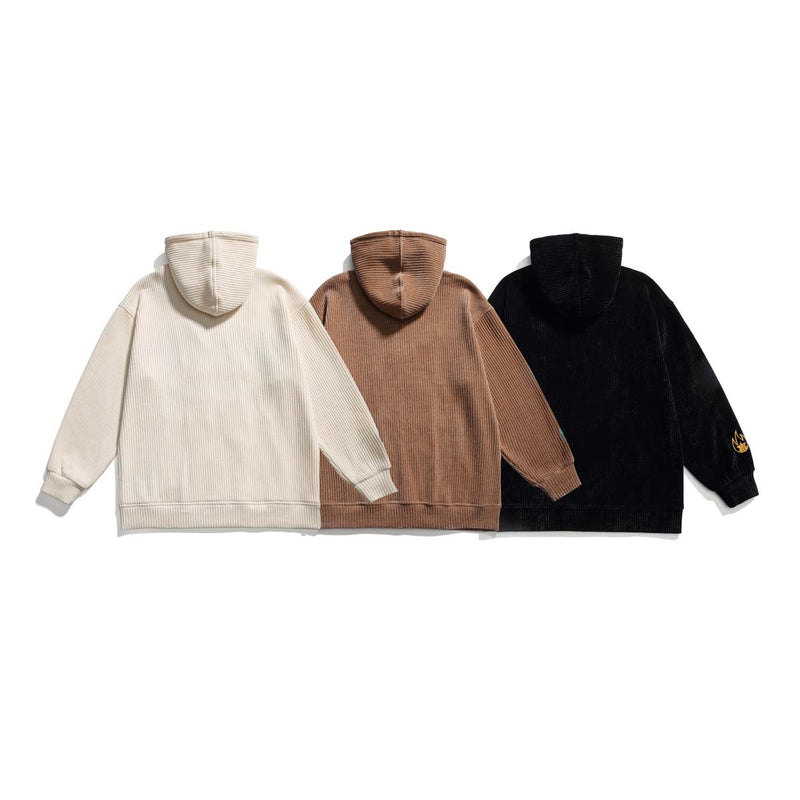 Unisex Jacket Autumn Letter Embroidered Sweater Jacket Women's Clothing