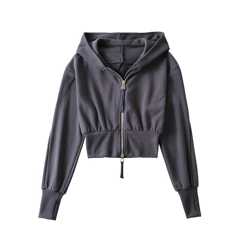 Women T-shirt Autumn Leisure Minimalist Hooded Sweater Women's Loose Long Sleeve