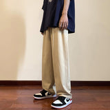 Men Sweatpants Draping Pants Men's Summer Straight Casual Pants Design Sense