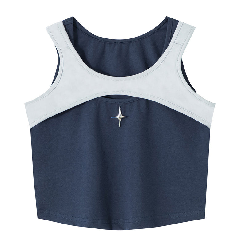 Women Vest Women's Short Sling Summer Sports Top