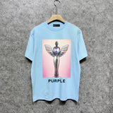 Purple Brand T Shirt Short Sleeve T-shirt Blouse