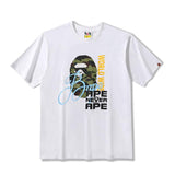 Bathing Ape T Shirt Summer Plus Size Loose Street Fashion Short Sleeve T-shirt