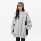 Unisex Hoodie Multi-Color Coat Male Japanese Loose Crew Neck Pullover Sweatshirt