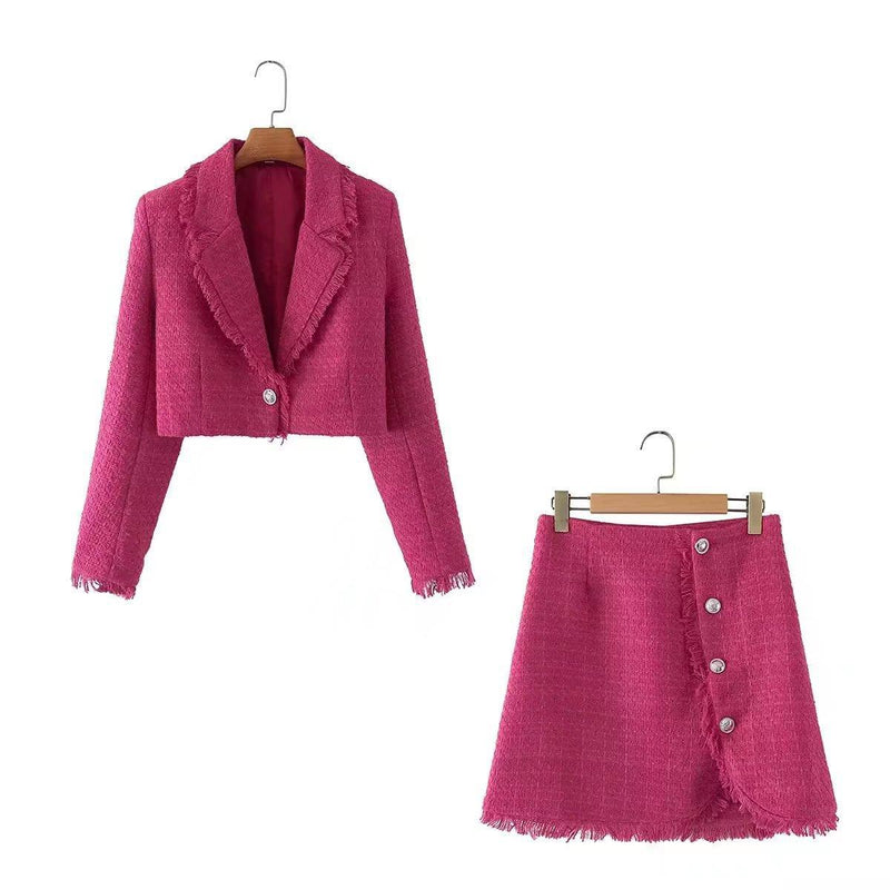 Women Skirt Suit Skirt Autumn and Winter Women's Suit