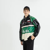 Varsity Jacket Vintage Men's Retro Baseball Uniform Loose