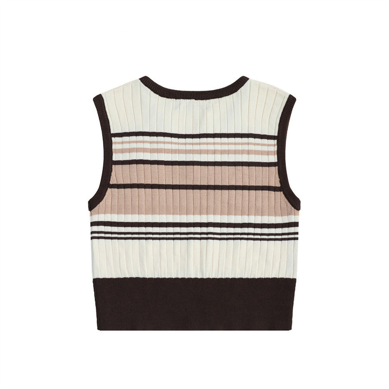 Women Vest Women's Flower Bottoming Shirt Short Sleeveless