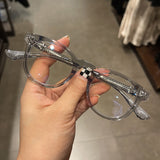 CHH Chrome Hearts Glasses Vintage Fashion Plain Myopia Glasses Frame