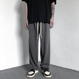 Men Sweatpants Men's Fashion Brand Ins Wide Leg Casual Trousers Straight Loose