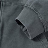 Men Hoodie Autumn and Winter Loose Casual Long Sleeves Distressed Hooded Jacket