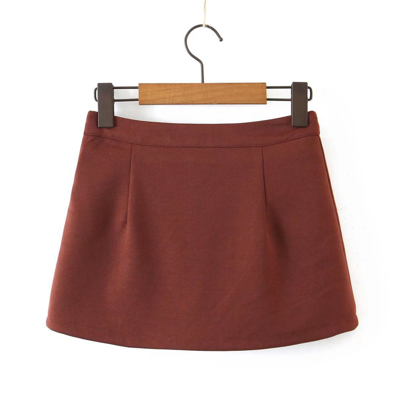 Women Skirt Little Short Dress Women's Early Spring Ins Skirt