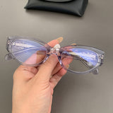 CHH Chrome Hearts Glasses Versatile Plain Vintage Coarse Myopia Glasses Frames