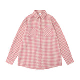 Men Long Sleeved T Shirt Men's Casual Loose Spring and Autumn Embroidered Long Sleeve Shirt