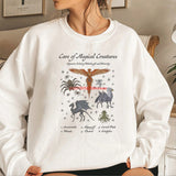 2024Care of Magical Creatures Sweatshirt Magic School