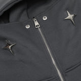 Men Hoodie Sweater Men's Autumn and Winter Loose Hooded Pullover